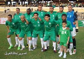 باقة الأخضر الليبى الرائعة خلال مباراة الذهاب بطرابلس 