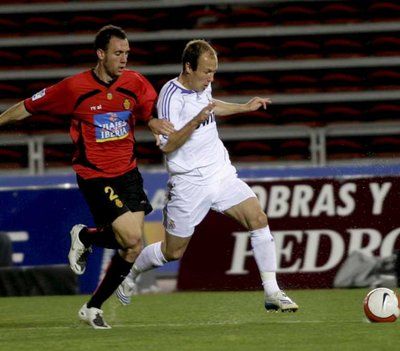 من لقاء ريال مدريد وريال مايوركا 