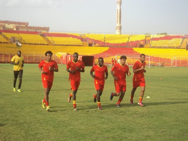 جانب من تدريبات المريخ