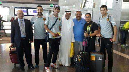 العالقون في مطار جاكرتا من بعثة القادسية