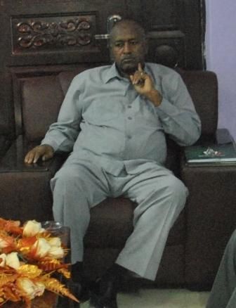 وزير الرياضة السوداني  عبدالحفيظ الصادق