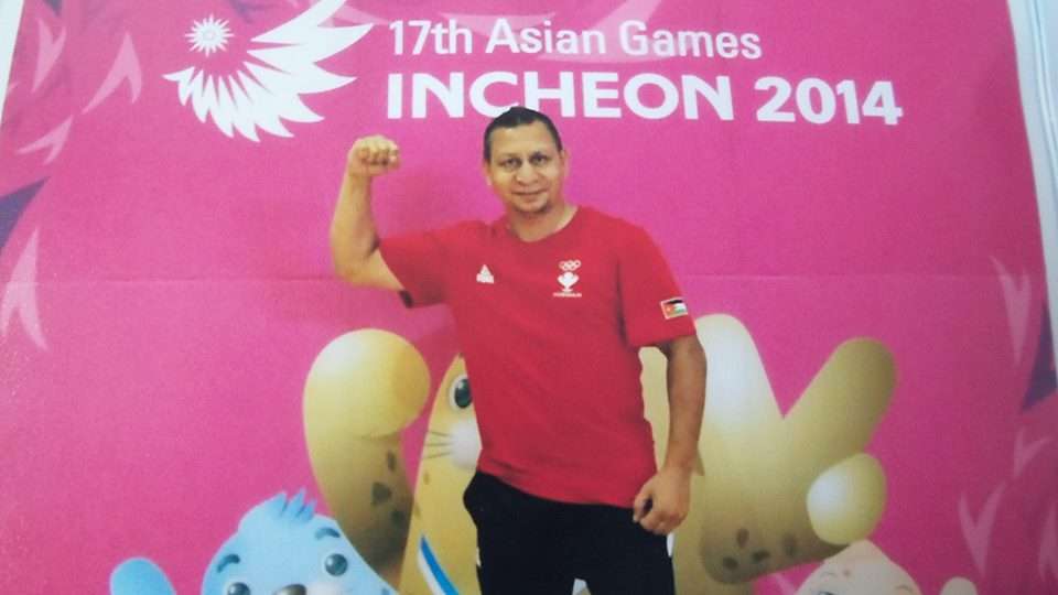 أيمن النادي ... منتخب الملاكمة المشارك في الآسياد 