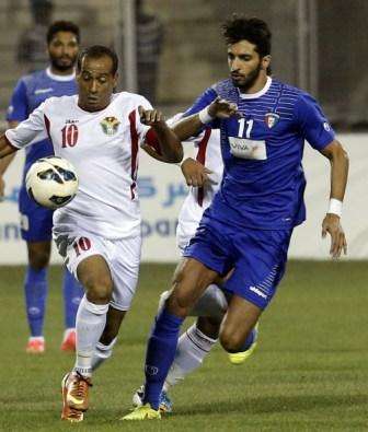 من لقاء الأردن والكويت اليوم 