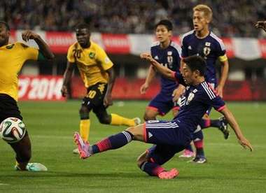 كاجاوا في لقاء اليابان وجمايكا