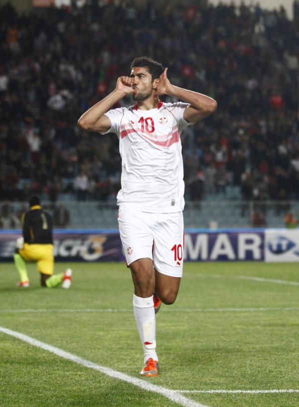 أسامة الدراجي بقميص المنتخب التونسي