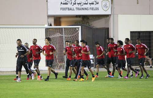 حماس في تدريب الشباب اليوم