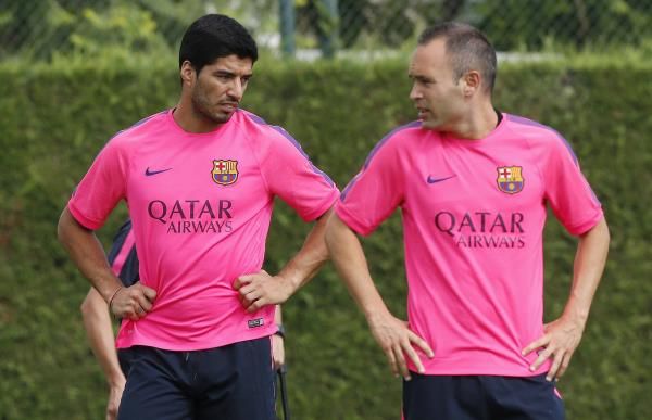 إنييستا وسواريز 