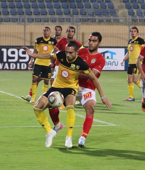 لقطة من أحدى مباريات الجونة في الدوري المصري