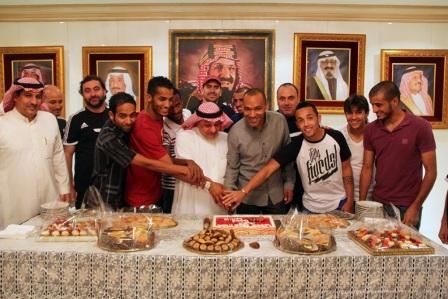 حفل وداع مورايس مدرب الشباب السابق