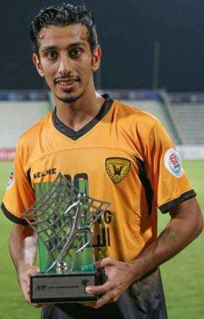 الحشان مع جائزة أفضل لاعب