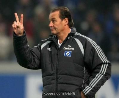 هوب ستيفنز المدير الفني لفريق  هامبورج 