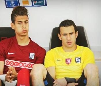  الحارس الشاب صبري بن حسن صحبة الحارس الاول رامي الجريدي