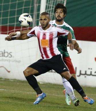 من لقاء الوحدات وشباب الأردن الليلة