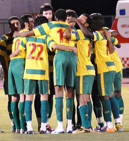 فرحة لاعبي نجران