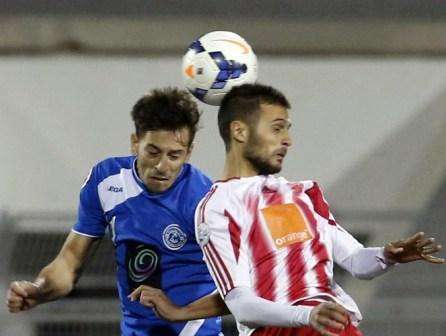 صراع محتدم شهده لقاء شباب الأردن والرمثا الليلة 