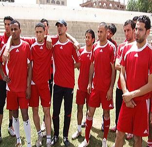 من تدريبات شباب الاردن بصنعاء