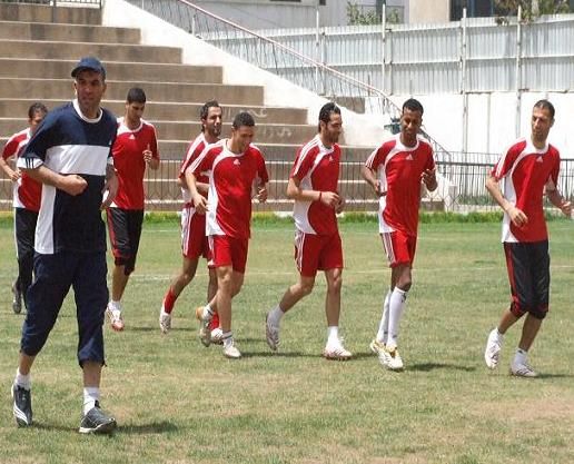 صورة من التدريب على ملعب الظرافي وبعدسة كووورة