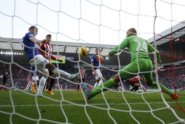 من مباراة إيفرتون وسندرلاند