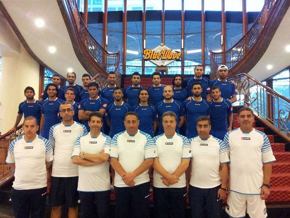 المنتخب السوري في مقر إقامته في ماليزيا