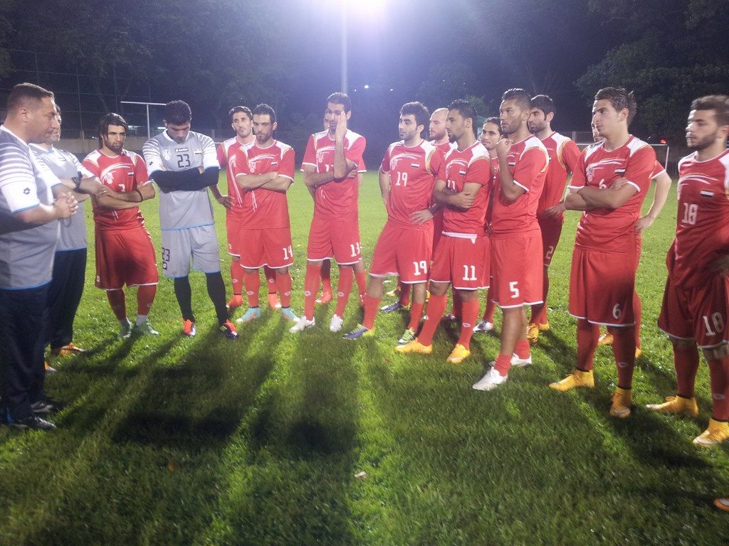 تدريبات المنتخب السوري في ماليزيا