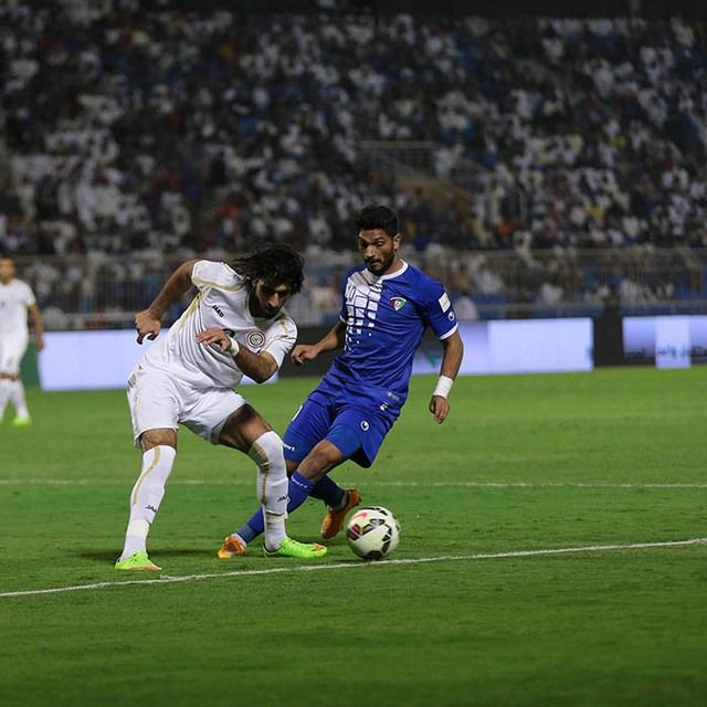 جانب من لقاء الكويت والعراق