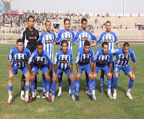 فريق شباب الاردن قبل اللقاء وبعدسة كووورة