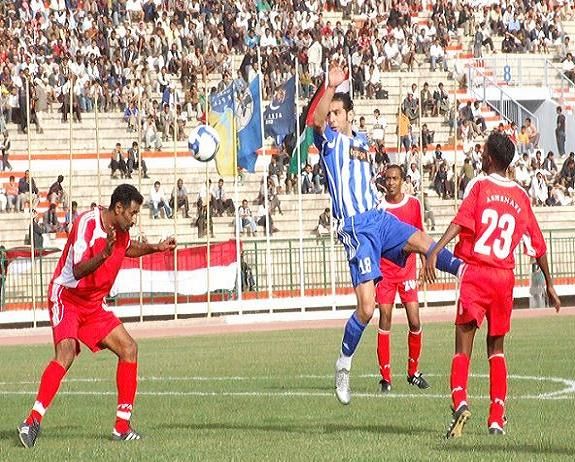 جانب من المباراة وبعدسة كووورة