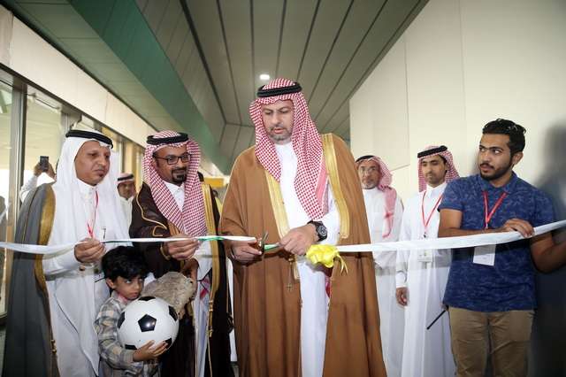 عبدالله بن مساعد يفتتح معرض الرياضة الخليجي