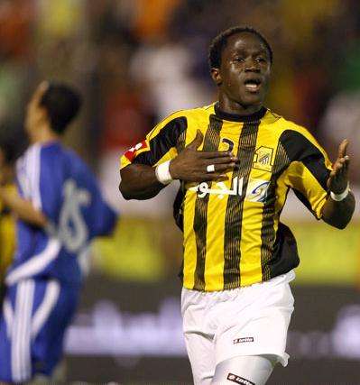 كيتا صالح جماهير الإتحاد بهاتريك في شباك الهلال