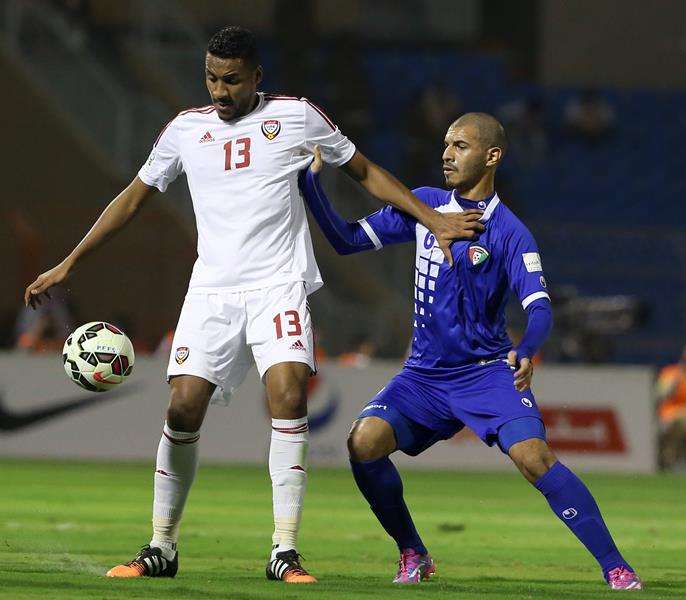 من لقاء الكويت والامارات 