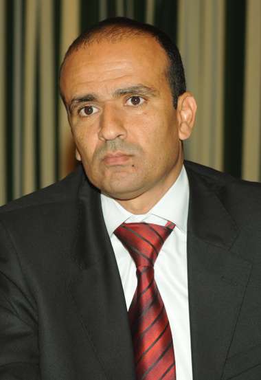 رئيس الاتحاد التونسي لكرة القدم وديع الجريئ