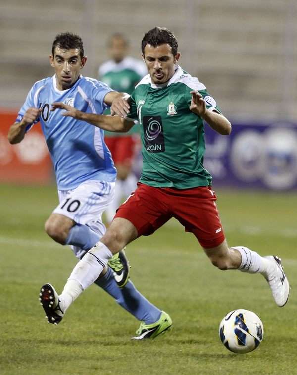 من لقاء الوحدات والصريح ذهاباً في الكأس