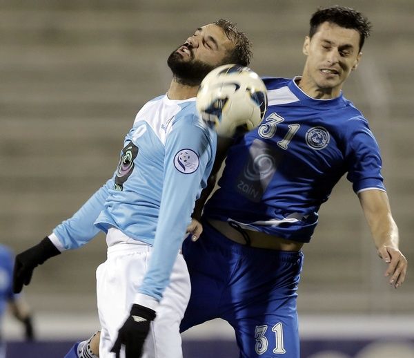 من مباراة الفيصلي والرمثا اليوم