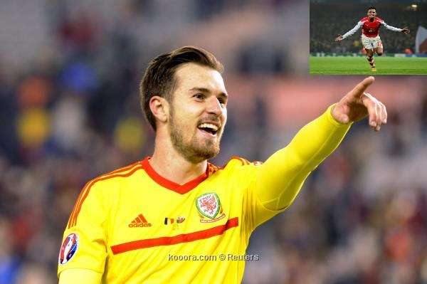  آرون رامسي يشيد بزميله سانشيز