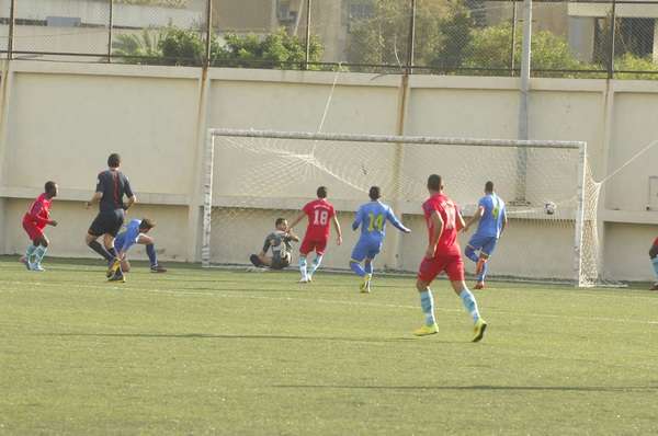 من مباراة الصفاء مع الغازية