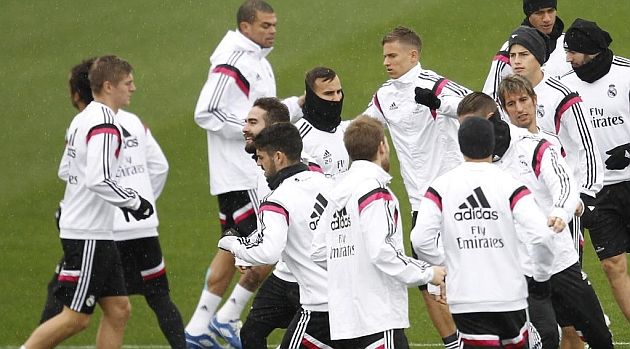 جانب من مران النادي الملكي