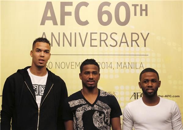 الثلاثي العربي خلفان والشمراني واسماعيل