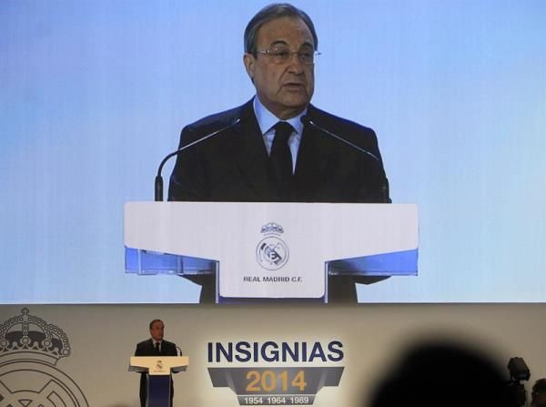 فلورنتينو بيريز رئيس نادي ريال مدريد الإسباني 