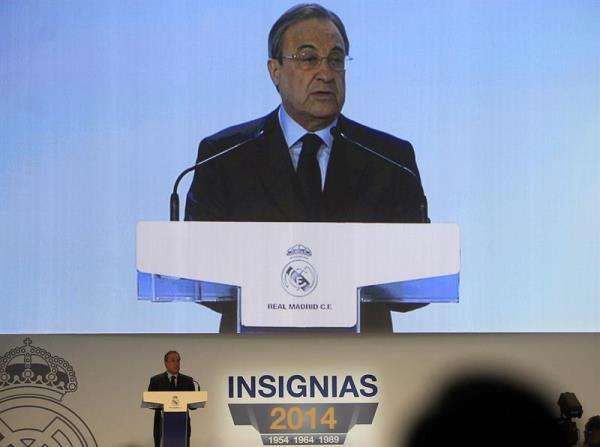 فلورنتينو بيريز رئيس نادي ريال مدريد الإسباني