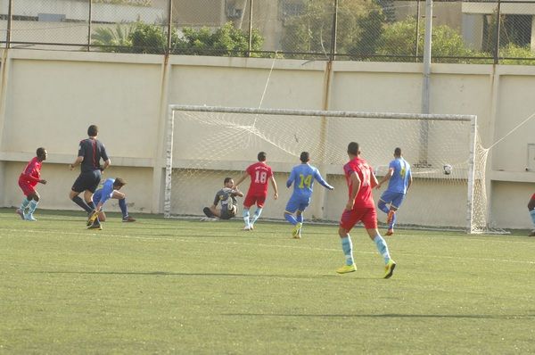 من مباراة الغازية مع الصفاء