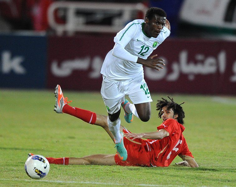 جانب من لقاء البحرين والسعودية