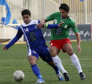 من لقاء سابق بين الرمثا والوحدات