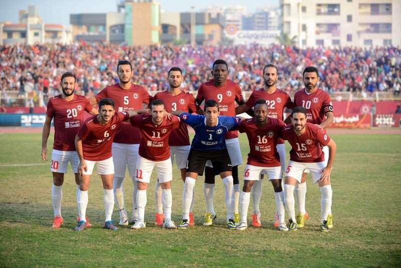 فريق النجمة في مباراته أمس الأحد مع العهد في الجولة العاشرة