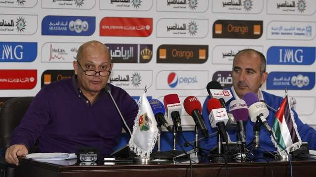 ​ويلكينز خلال حديثه في المؤتمر الصحفي اليوم 