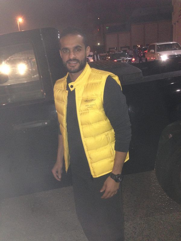 المطوع كما بدا اليوم داخل استاد نادي الكويت