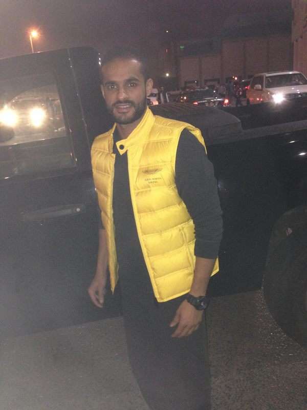 المطوع كما بدا اليوم داخل استاد نادي الكويت