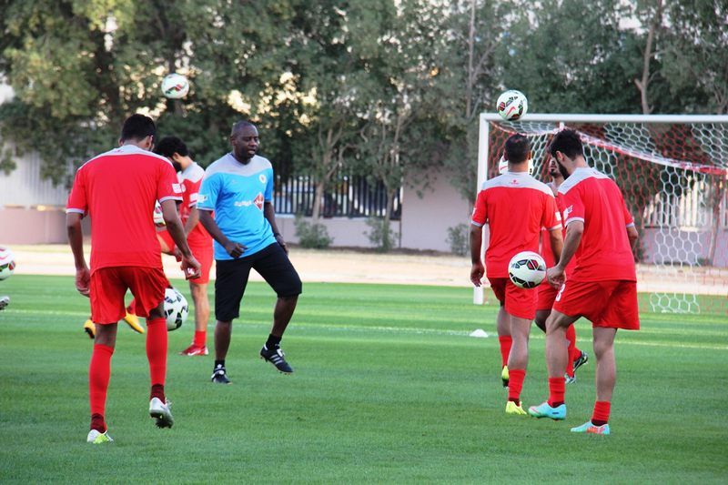 تدريبات سابقة بقيادة مرجان عيد