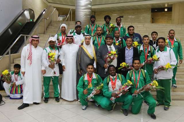 بعثة منتخب السعودية لذوي الاحتياجات الخاصة