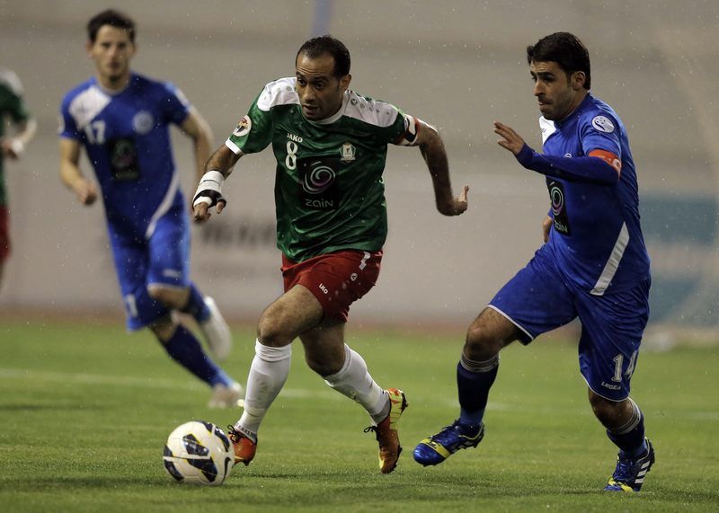 من لقاء الوحدات والرمثا 