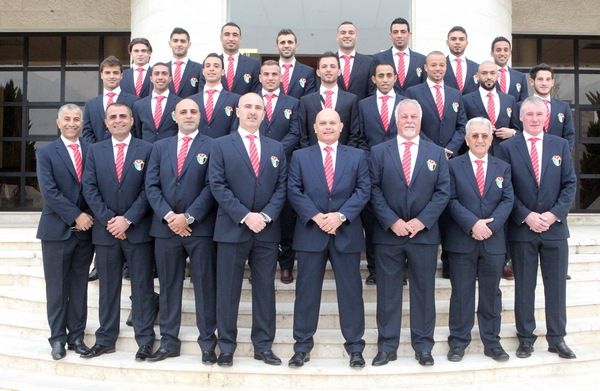 منتخب الأردن سافر إلى دبي بهندام جديد 